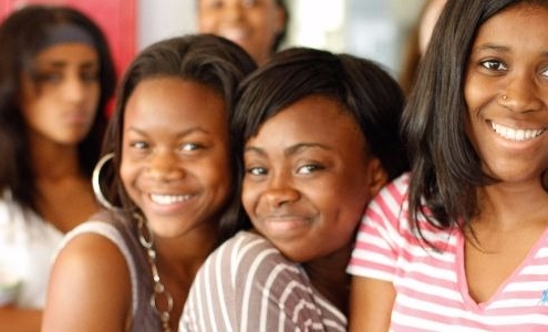 african american women stock banner