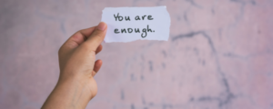 You are enough_header